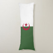 Algerische Flagge Seitenschläferkissen (Vorderseite Vertikal)