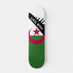 algerische Flagge Skateboard