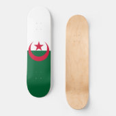 algerische Flagge Skateboard (Vorderseite)