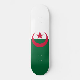 algerische Flagge Skateboard