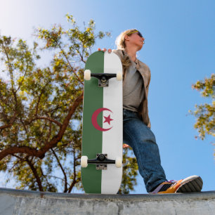 Algerische Flagge Skateboard