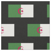 Algerische Flagge Stoff (Nahaufnahme)