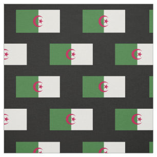 Algerische Flagge Stoff