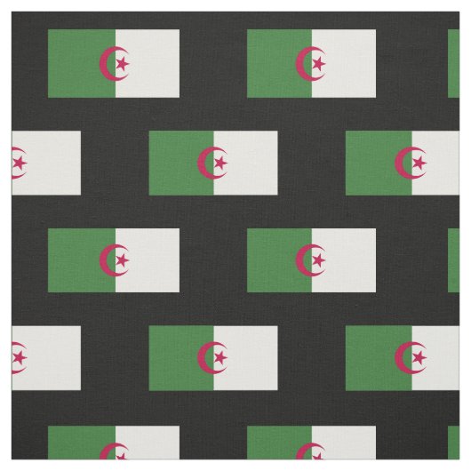Algerische Flagge Stoff (Muster)