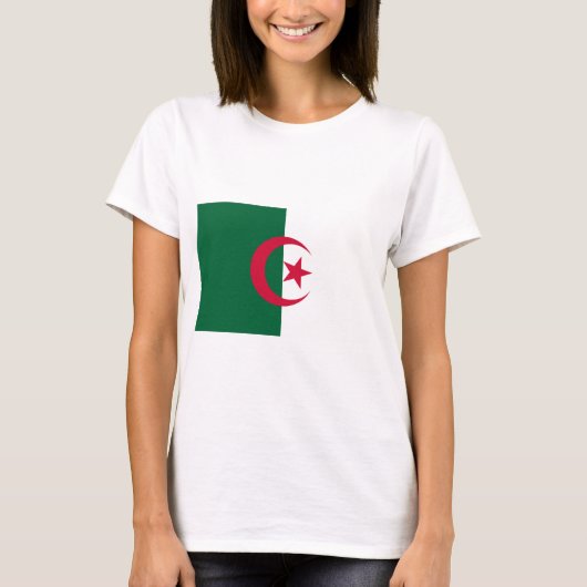 algerische Flagge T-Shirt (Vorderseite)