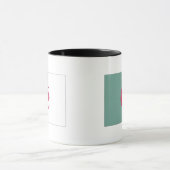 Algerische Flagge Tasse (Zentrum)