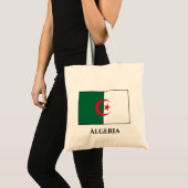 algerische Flagge Tragetasche (Vorderseite (Produkt))