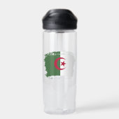 Algerische Flagge Trinkflasche (Rückseite)