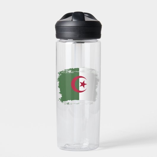 Algerische Flagge Trinkflasche (Vorderseite)