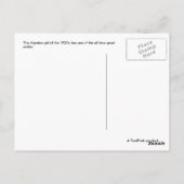 Algerische Girl-Postkarte Postkarte (Rückseite)