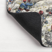 Algerische Riflemen der französischen Armee Mousepad (Ecke)