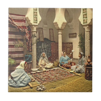 Algerische Teppich-Hersteller 1899 Fliese