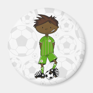 Algerische Weltmeisterschaft Fußball-Boy Magnet
