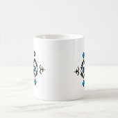 Algerischer Amazigh Geistlicher Schutz böses Auge Kaffeetasse (Mittel)