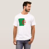 Algerischer Flagge T - Shirt (Vorne ganz)