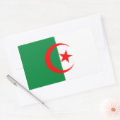 Algerischer Flaggenaufkleber Rechteckiger Aufkleber (Umschlag)