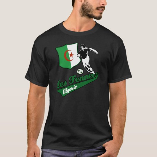 Algerischer Fußball T-Shirt (Vorderseite)