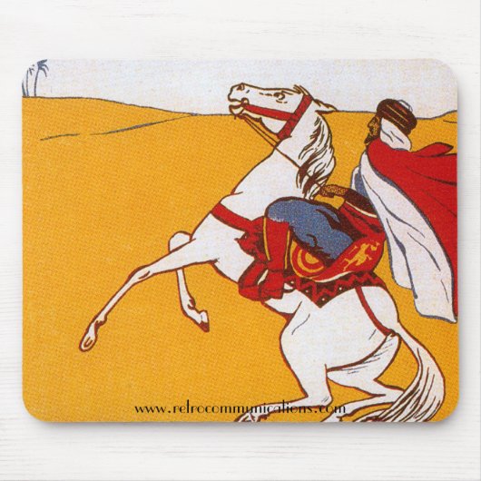 Algerischer Reiter-Mauspad Mousepad (Vorne)