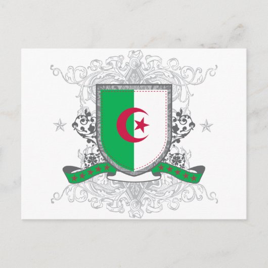 Algerischer Schild Postkarte (Vorderseite)