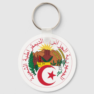 Algerischer Wappen-Schlüsselanhänger Schlüsselanhänger