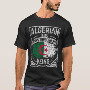 Algerisches Blut fließt durch meine Adern T-Shirt