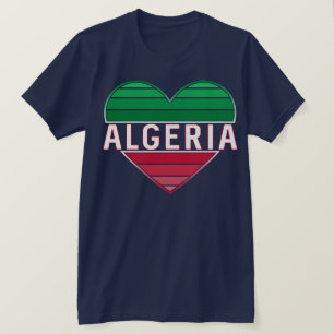 Algerisches Herz, I Liebe Algerien T-Shirt