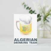 Algerisches Trinkteam Postkarte (Stehend Vorderseite)