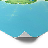 Alges - Fraktal Poster (Ecke)