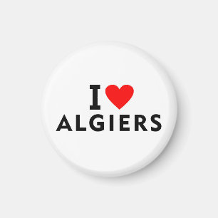 Algier Algerien Liebe Stadt Herz gefällt Reisen Magnet