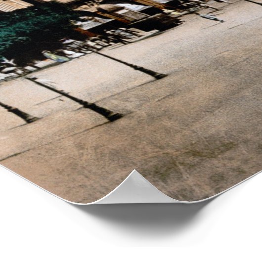 Algier im 19. Jahrhundert Poster (Ecke)