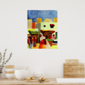 Algier-Markt Poster (Küche)