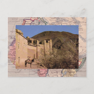 Algier, Stadtmauern, Süd-Marokko Postkarte