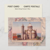 Algiers, Church of Notre Dame d'Afrique Postkarte (Vorne/Hinten)