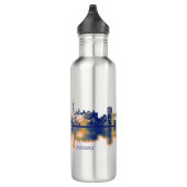 Algiers Skyline Edelstahlflasche (Rechts)