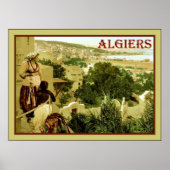 Algiers ~ Vintage Travel Poster (Vorne)