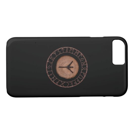Algiz - ältere Futhark Rune Case-Mate iPhone Hülle (Rückseite (Horizontal))