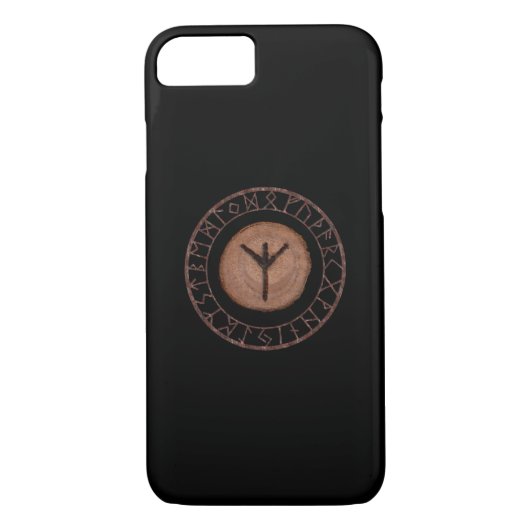 Algiz - ältere Futhark Rune Case-Mate iPhone Hülle (Rückseite)