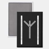 Algiz BW Magnete Magnet (Vorderseite/Rückseite)