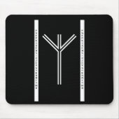 Algiz BW-Mauspad Mousepad (Vorne)