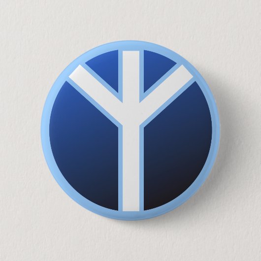 Algiz Rune Button (Vorderseite)