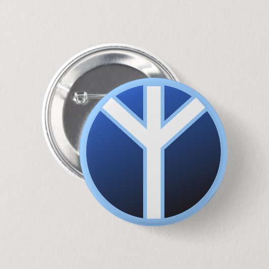 Algiz Rune Button (Vorne & Hinten)