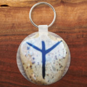 Algiz Schlüsselanhänger (Vorderseite)