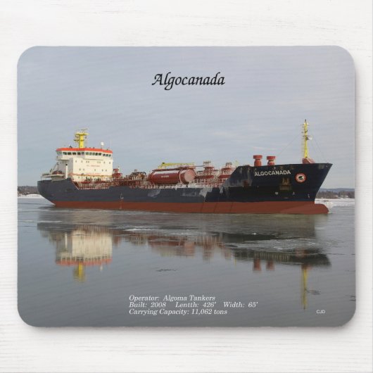 Algocanada mousepad (Vorne)