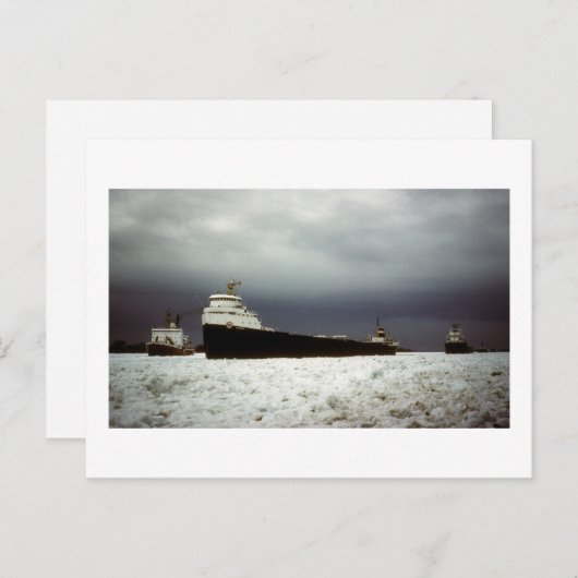 Algocen am St. Clair River Postkarte (Vorne/Hinten)