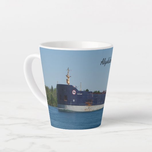 Algolake Latte Tasse (Linke Ecke)