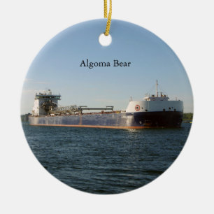 Algoma-Bär-Ornament Keramik Ornament