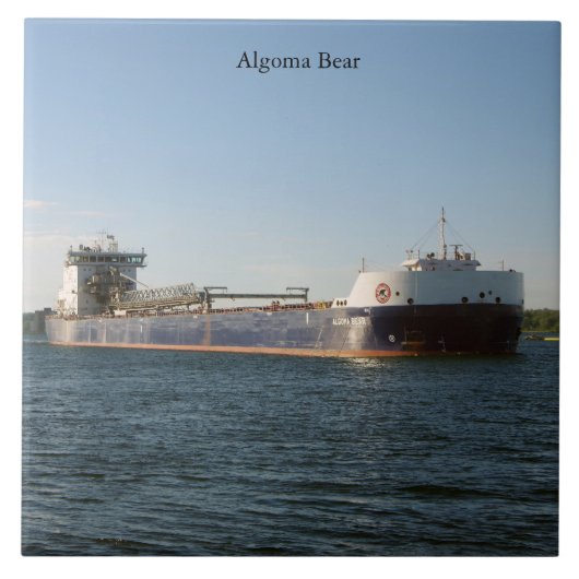 Algoma Bear fliesen (Vorderseite)