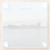 Algoma Conveyor Glas Untersetzer (Rückseite)