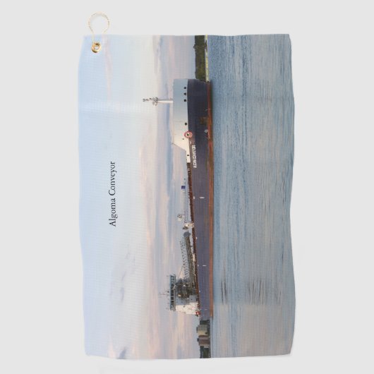 Algoma Conveyor Golfhandtuch (Vorderseite)
