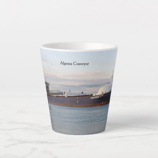Algoma Conveyor latte Tasse (Vorderseite)